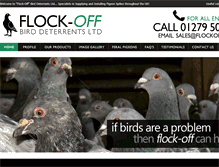 Tablet Screenshot of flockoff.co.uk